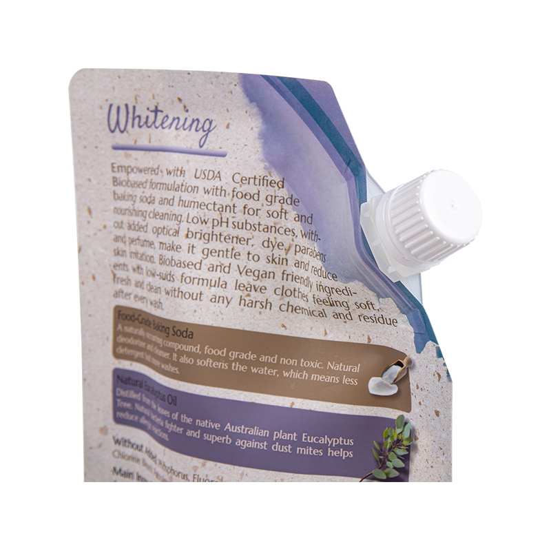 Túi đựng bột giặt có vòi có hiệu suất bịt kín Túi đựng bột giặt có vòi có hiệu suất bịt kín