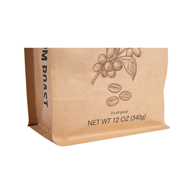 Túi cà phê giấy kraft cổ điển đầy màu sắc Túi cà phê giấy kraft cổ điển đầy màu sắc