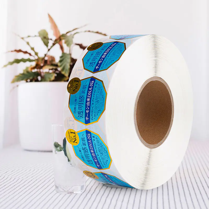 Nhãn dán tự dính chống thấm nước làm đẹp chống dầu